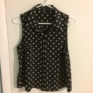 Forever 21 Polka Dot Top
